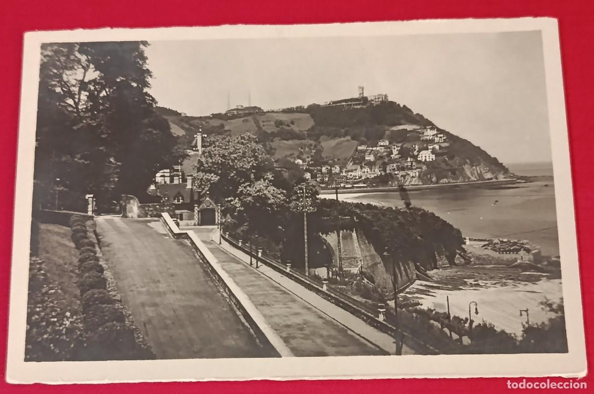 Postales: POSTAL FOTOGRAFICA MIRAMAR Y MONTE IGUELDO - SAN SEBASTI&Aacute;N