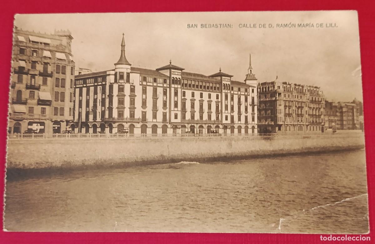 Postales: TARJETA POSTAL CALLE RAM&Oacute;N MAR&Iacute;A DE LILI - SAN SEBASTIAN