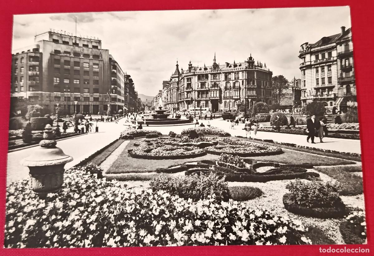 Postales: POSTAL FOTOGRAFICA PLAZA DE FEDERICO MOYUA - BILBAO 1962