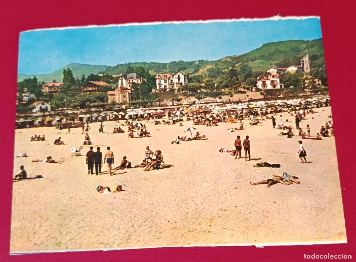 Postales: POSTA PLAYA DE FUENTERRABIA 1960 - EDICIONES ARRIBAS