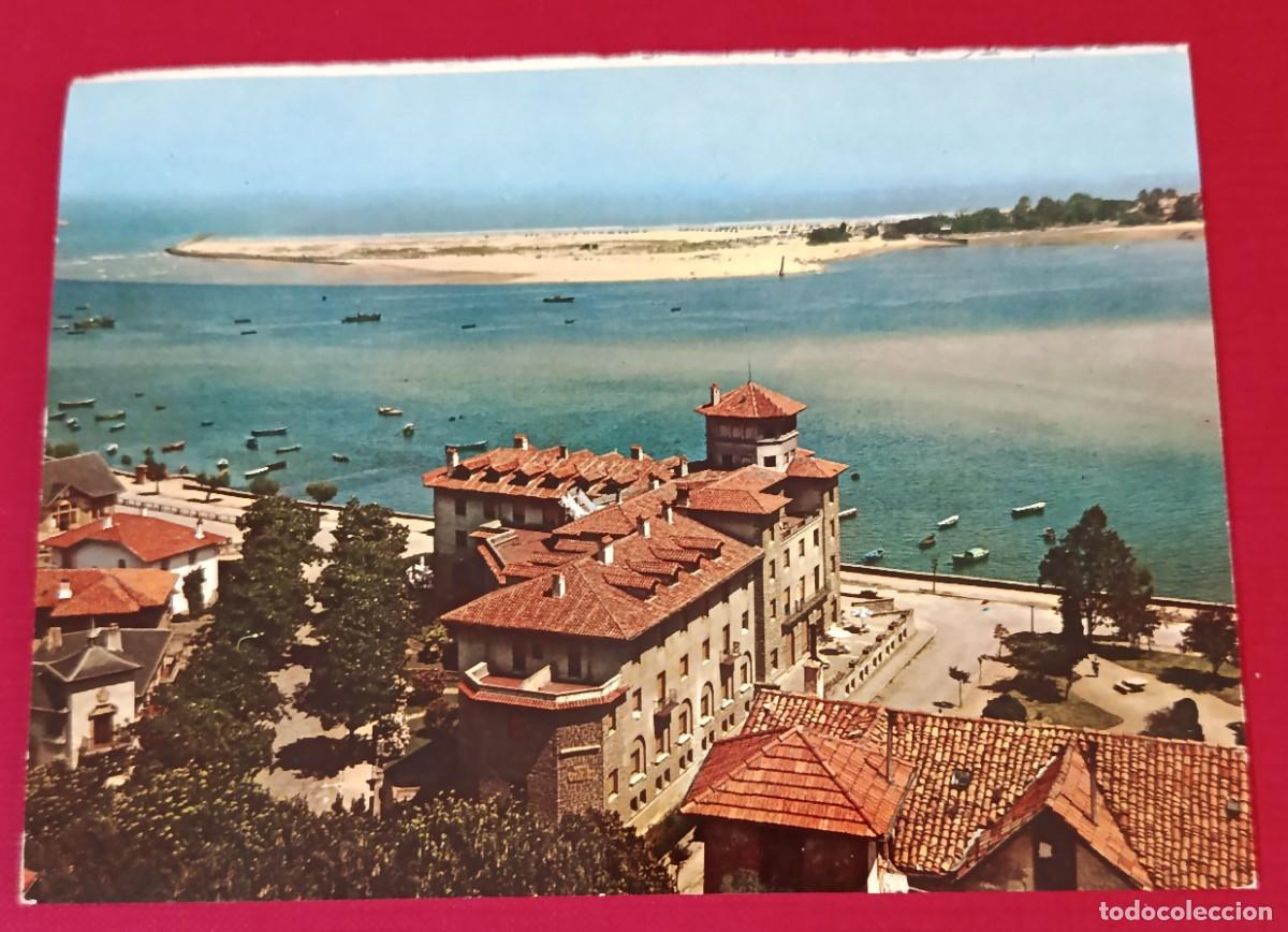 Postales: POSTAL HOTEL CARLOS V - FUENTERRAB&Iacute;A 1960 - EDICIONES ARRIBAS