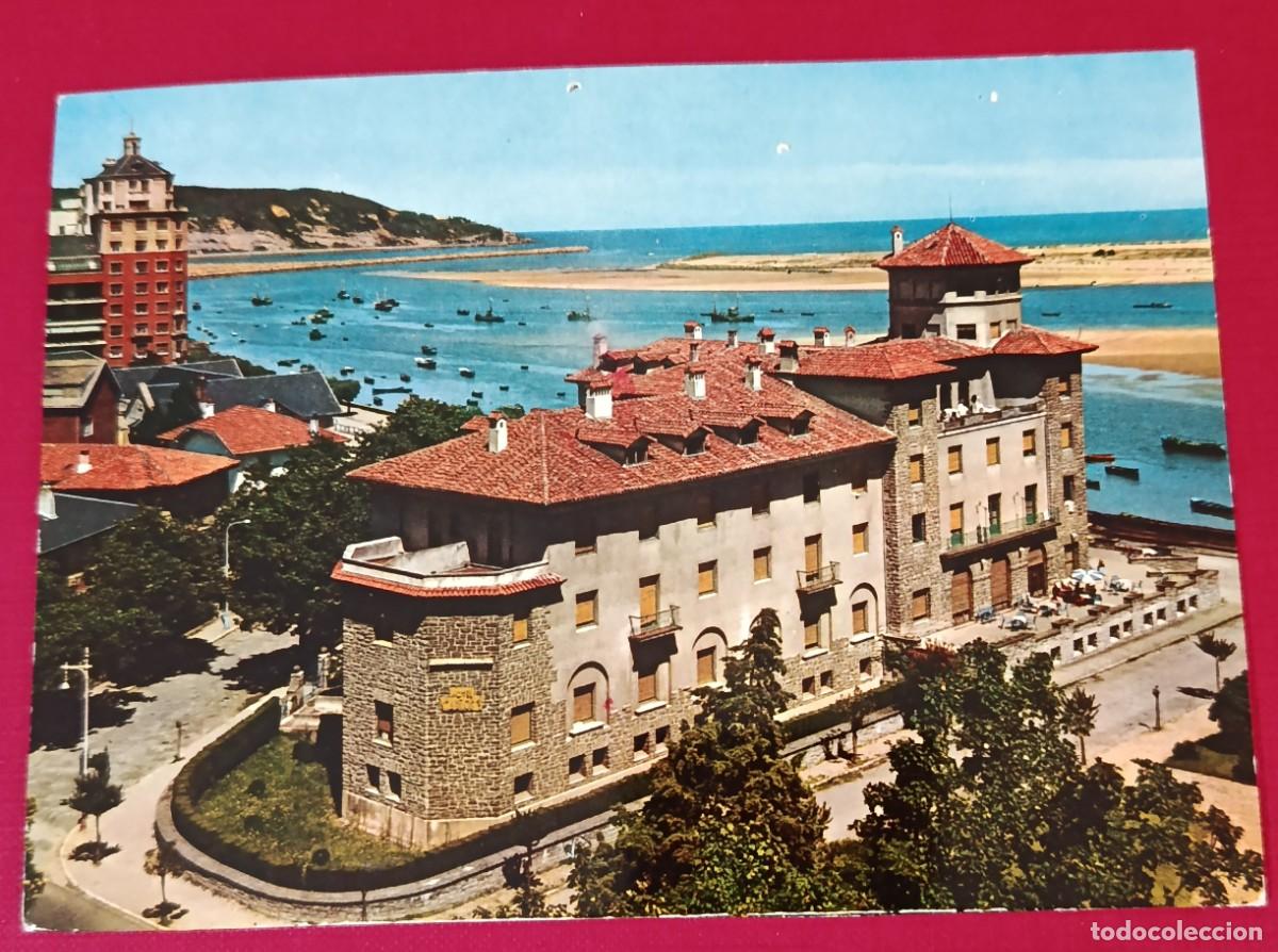 Postales: POSTAL HOTEL CARLOS V - FUENTERRAB&Iacute;A 1960 - EDICIONES ARRIBAS