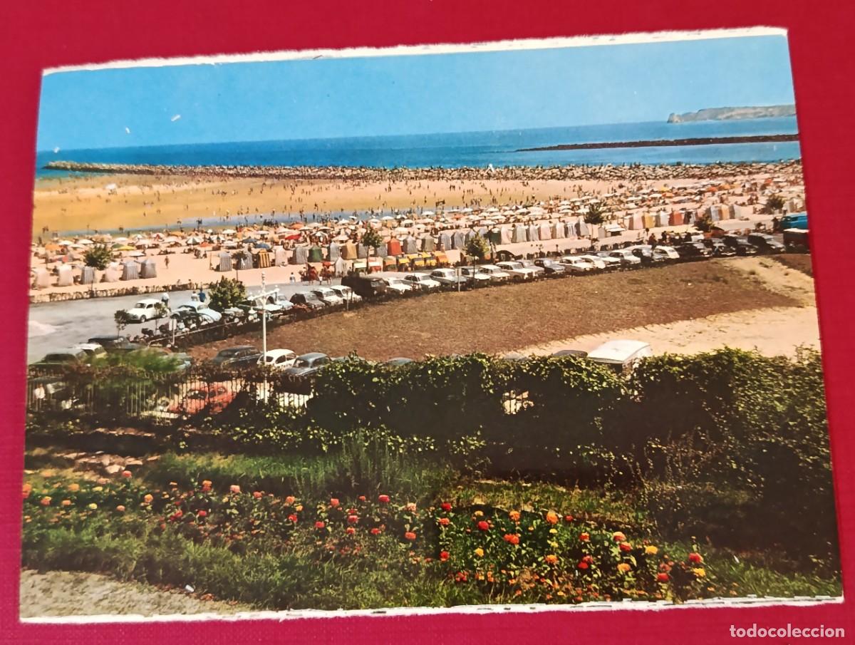 Postales: POSTAL LA PLAYA FUENTERRAB&Iacute;A 1960 - EDICIONES ARRIBAS