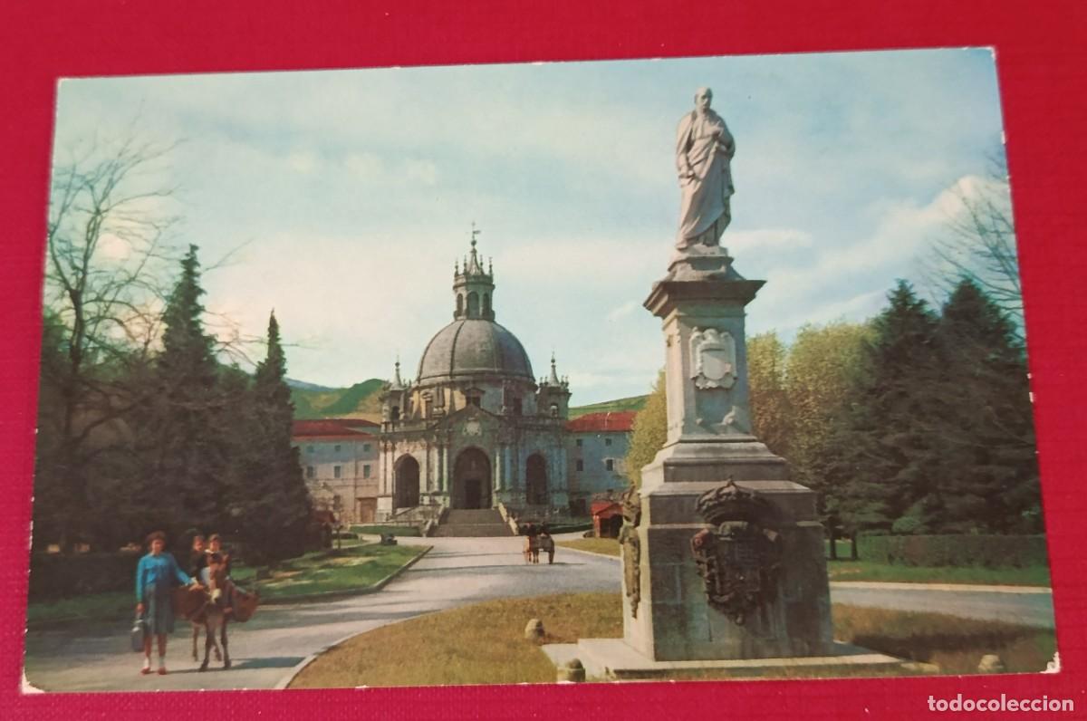 Postales: TARJETA POSTAL VISTA GENERAL SANTUARIO DE LOYOLA 1960 - ECHEZARRETA