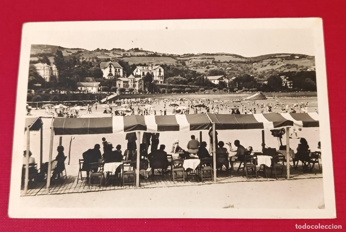Postales: POSTAL FOTOGR&Aacute;FICA LA PLAYA FUENTERRAB&Iacute;A - GALARZA