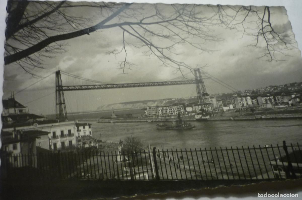 Postales: postal portugalete puente vizcaya