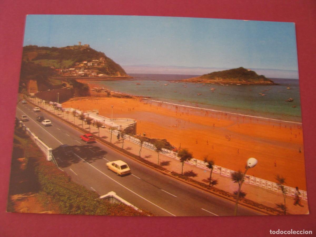 Postales: POSTAL DE SAN SEBASTIAN. MIRACONCHA Y MONTE IGUELDO. MANIPEL. 1980