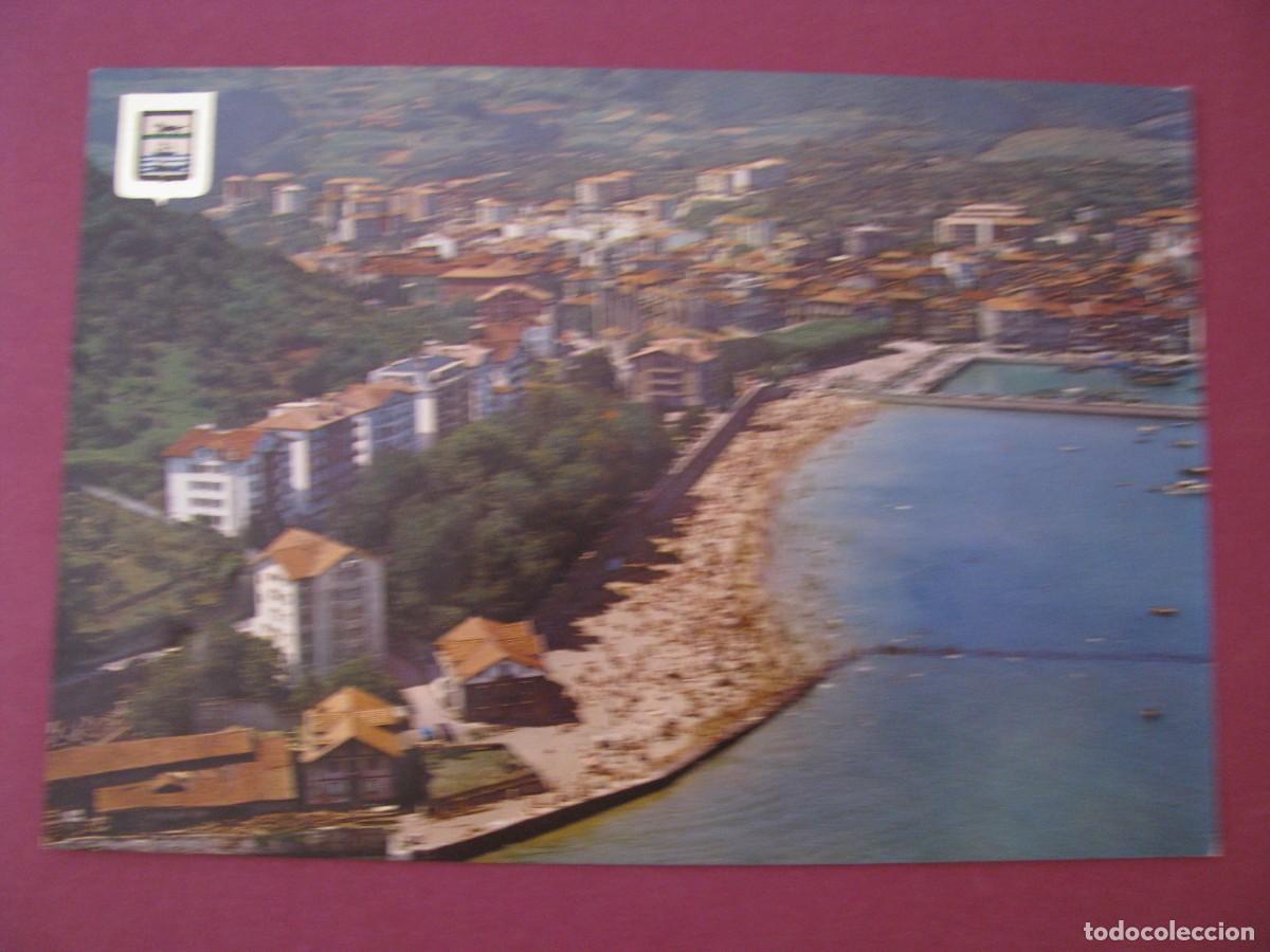 Postales: POSTAL DE LEQUEITIO. VISTA PARCIAL AEREA. DOMINGUEZ 99