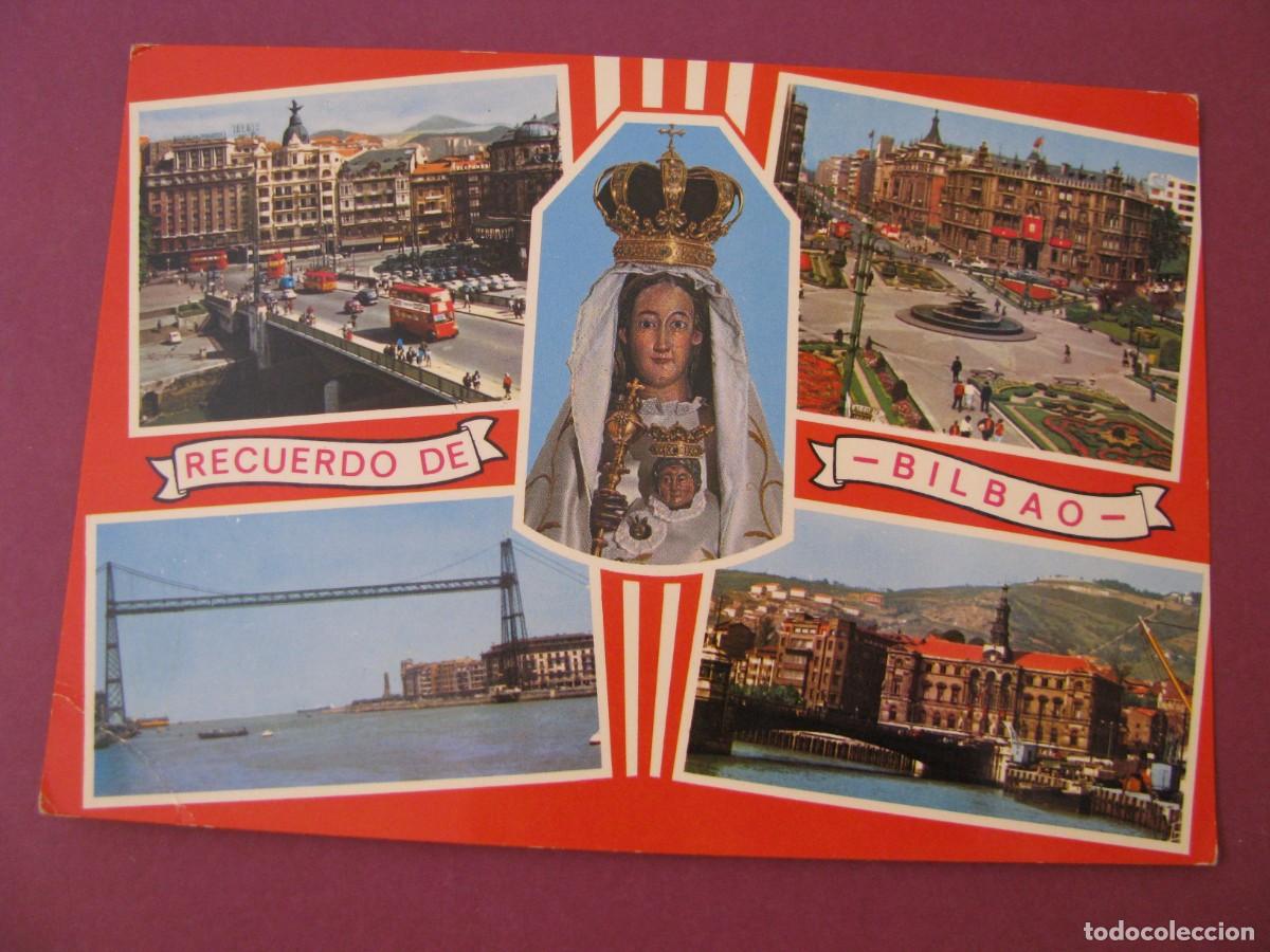 Postales: POSTAL DE BILBAO. BELLEZAS DE LA CIUDAD. GARCIA GARRABELLA. ESCRITA