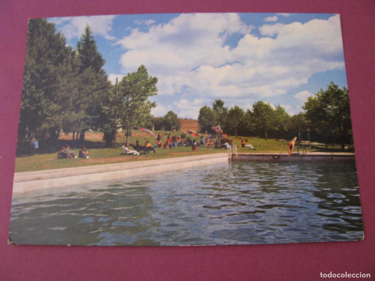 Postales: POSTAL DE COLEGIO IZARRA. ALAVA. LA PISCINA COLEGIAL. 1969.