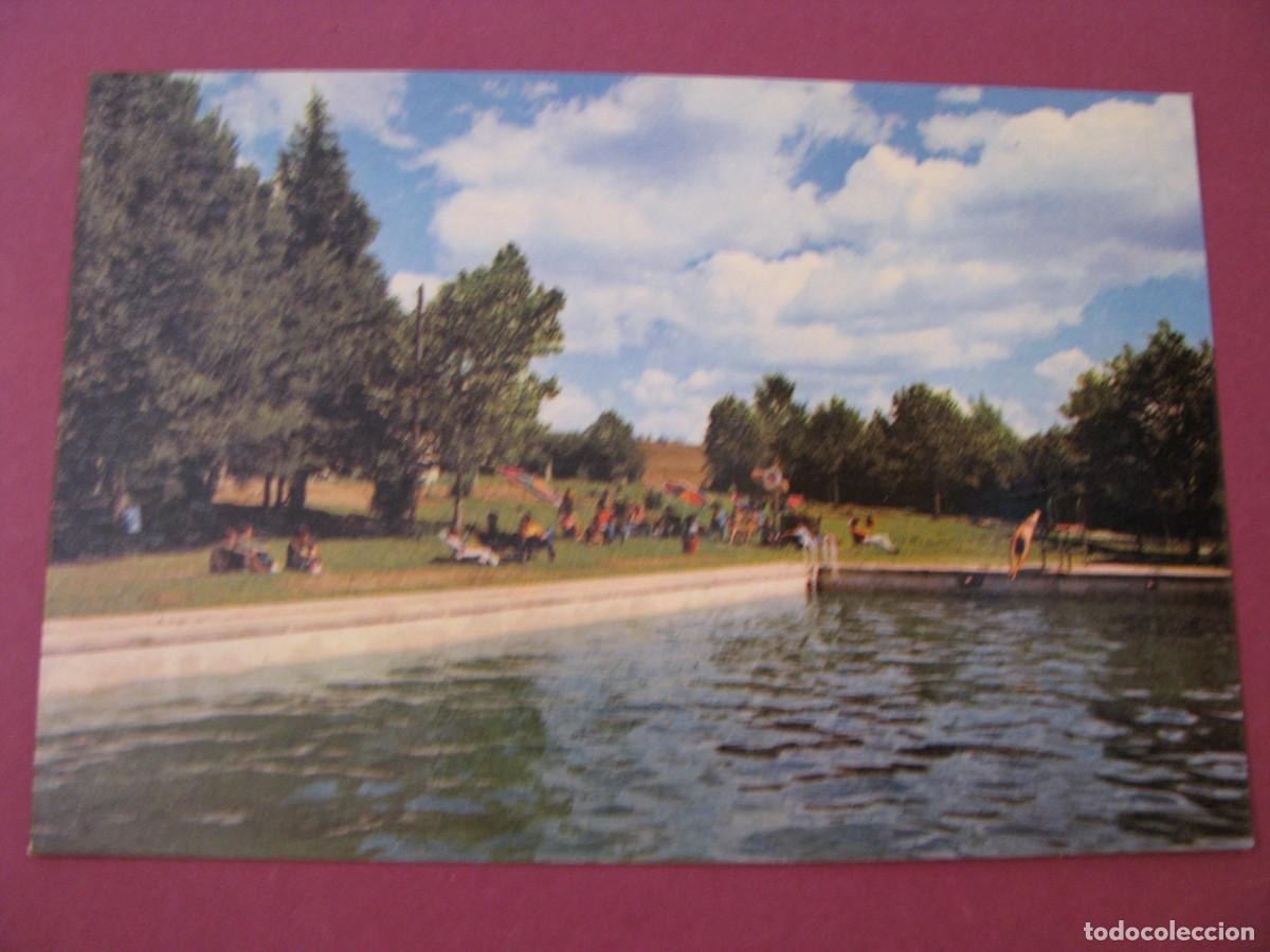 Postales: POSTAL DE COLEGIO IZARRA. ALAVA. LA PISCINA COLEGIAL. 1969.