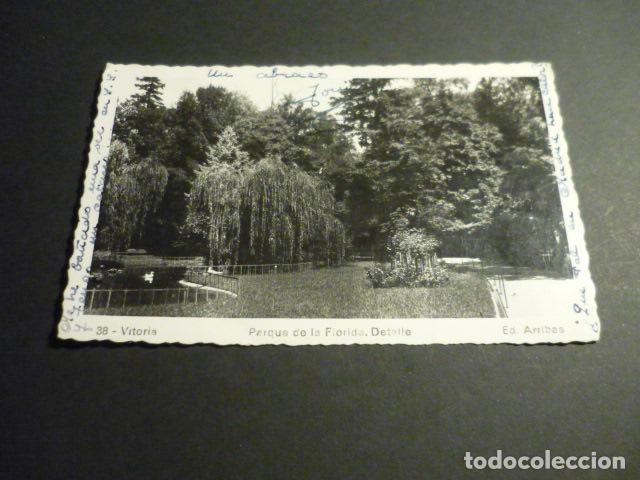 Postales: VITORIA PARQUE DE LA FLORIDA DETALLE