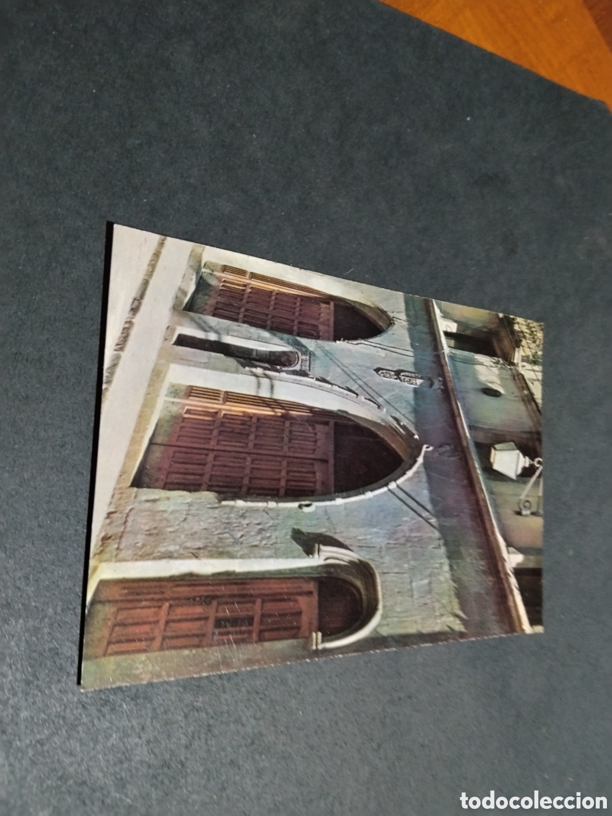 Postales: Postal Vitoria El Cord&oacute;n edificio g&oacute;tico Caja de Ahorros