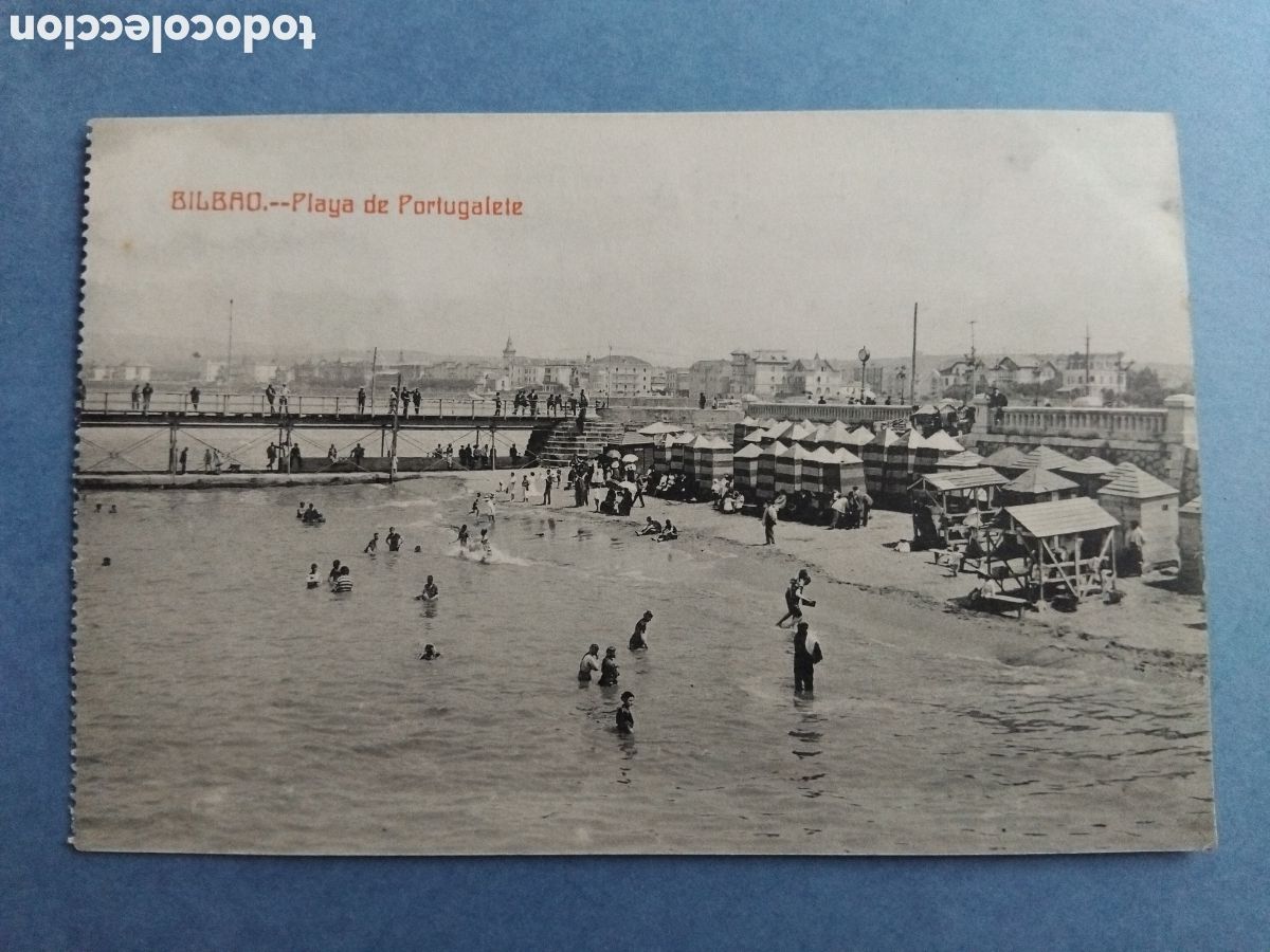 Postales: Postal Bilbao. Playa de Portugalete