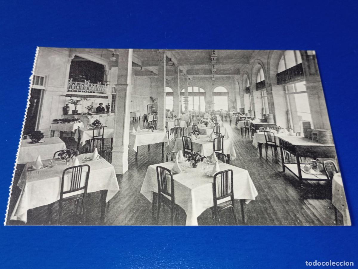 Postales: San Sebasti&aacute;n Restaurante del Monte Igueldo