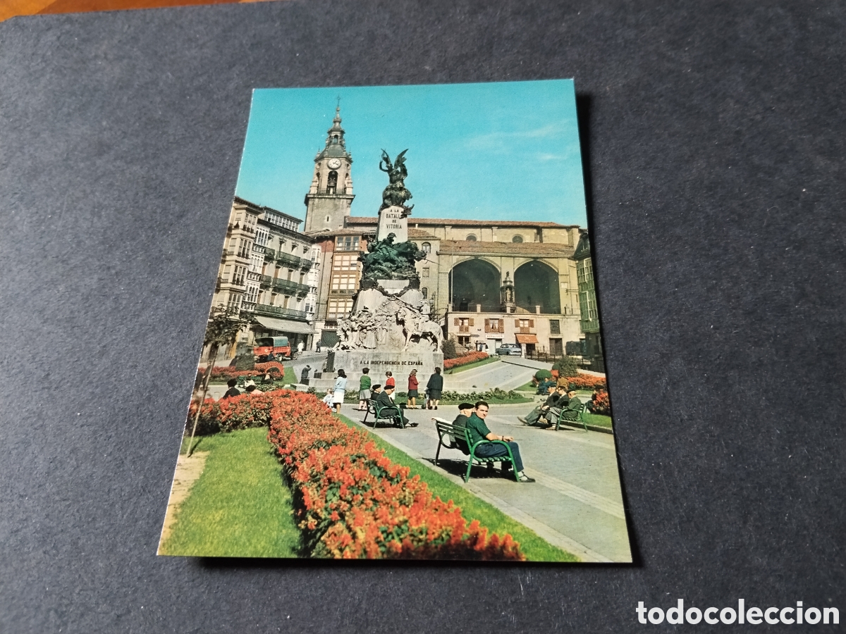 Postales: Postal Vitoria monumento a la batalla de Vitoria