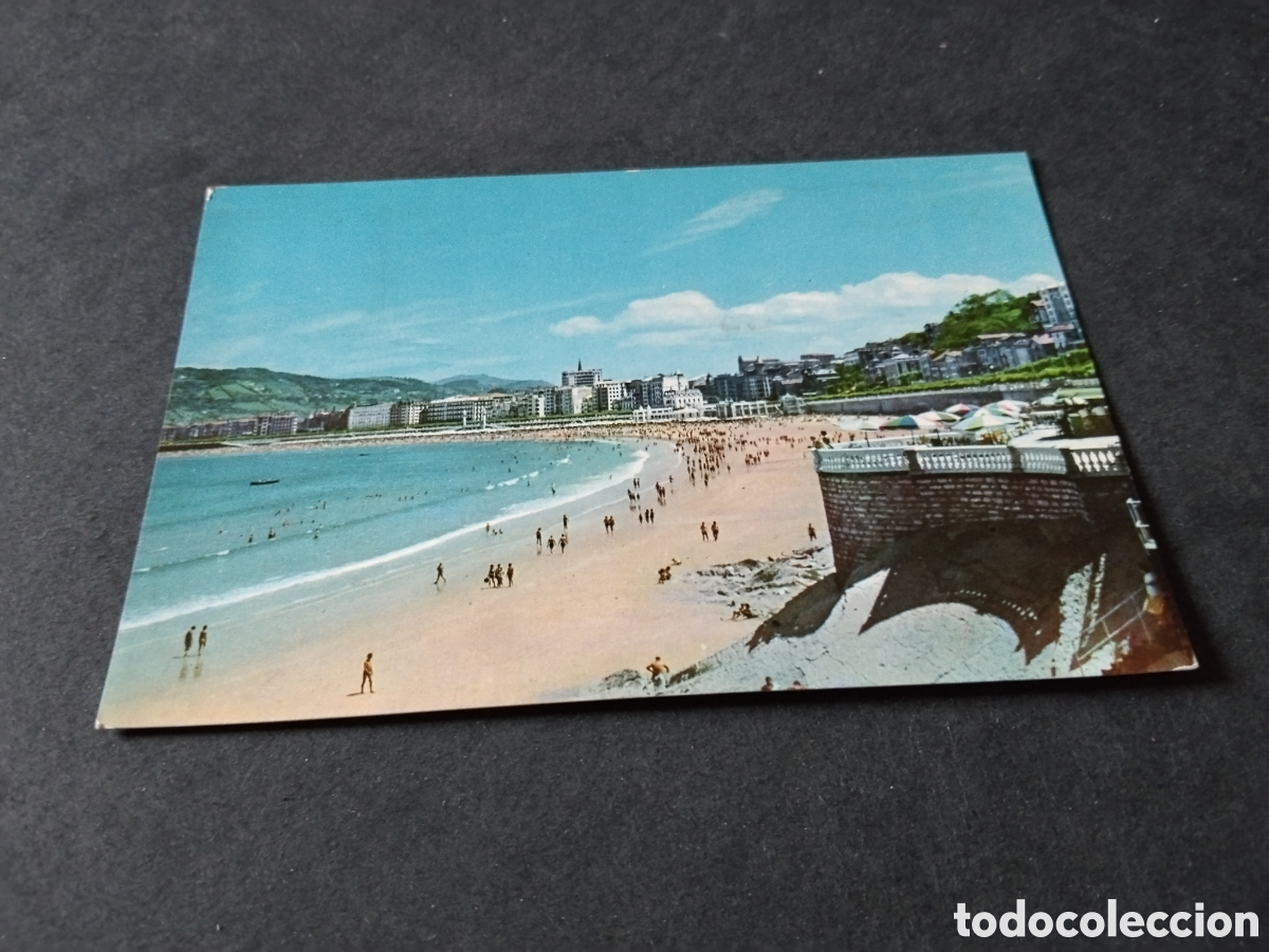 Postales: Postal San Sebasti&aacute;n playa