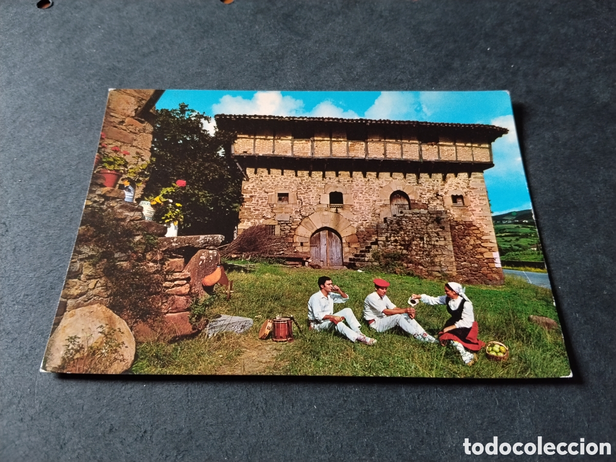Postales: Postal caser&iacute;o t&iacute;pico Vasco