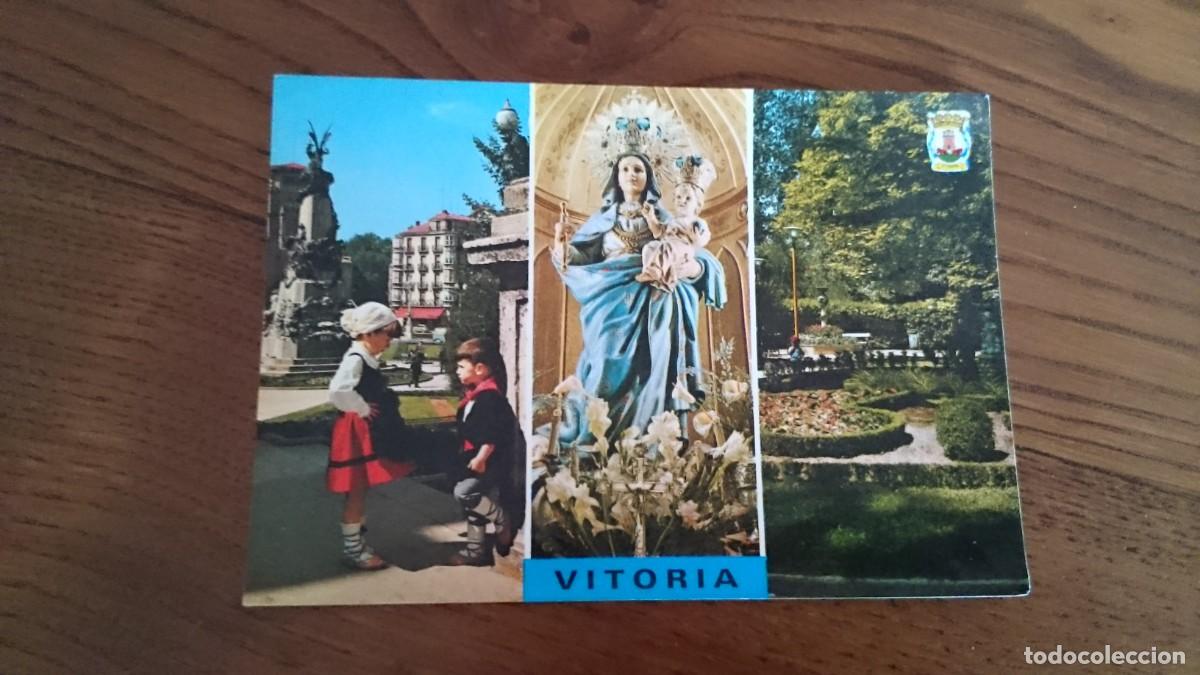 Postales: TARJETA POSTAL VITORIA LUGARES T&Iacute;PICOS - NO CIRCULADA NO ESCRITA