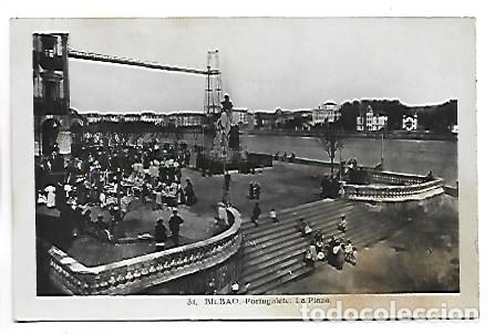 Postales: LA PLAZA.- PORTUGALETE / BILBAO