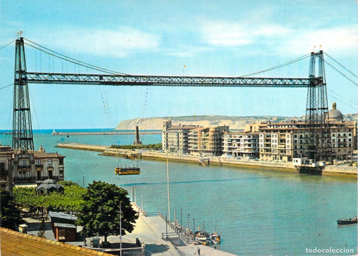 Postales: Postal de Portugalete, Puente de Vizcaya, Pais Vasco