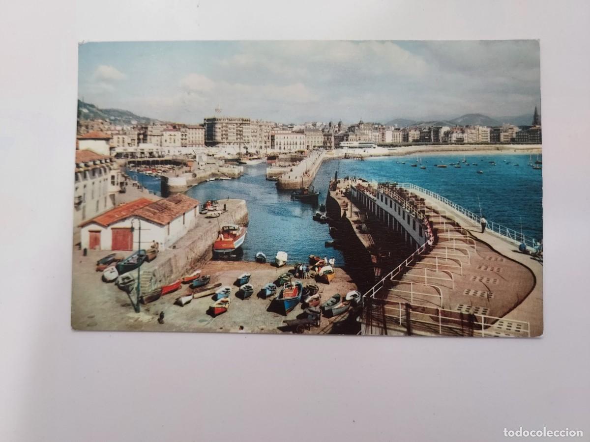 Postales: POSTAL SAN SEBASTIAN EL PUERTO. 1960. CIRCULADA. MANIPEL FOURNIER