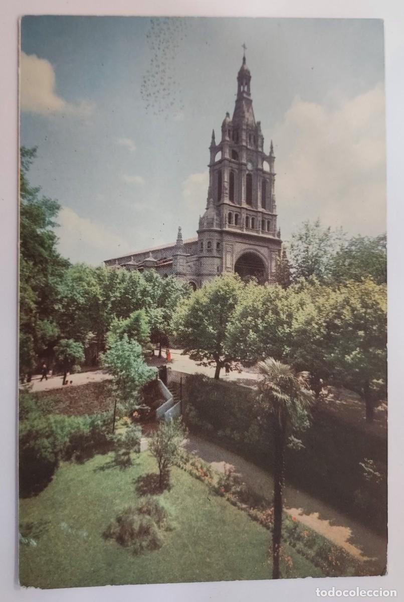 Postales: POSTAL BILBAO IGLESIA NUESTRA SE&Ntilde;ORA DE BEGO&Ntilde;A. A&Ntilde;OS 1950. SIN CIRCULAR. MADYMA 1
