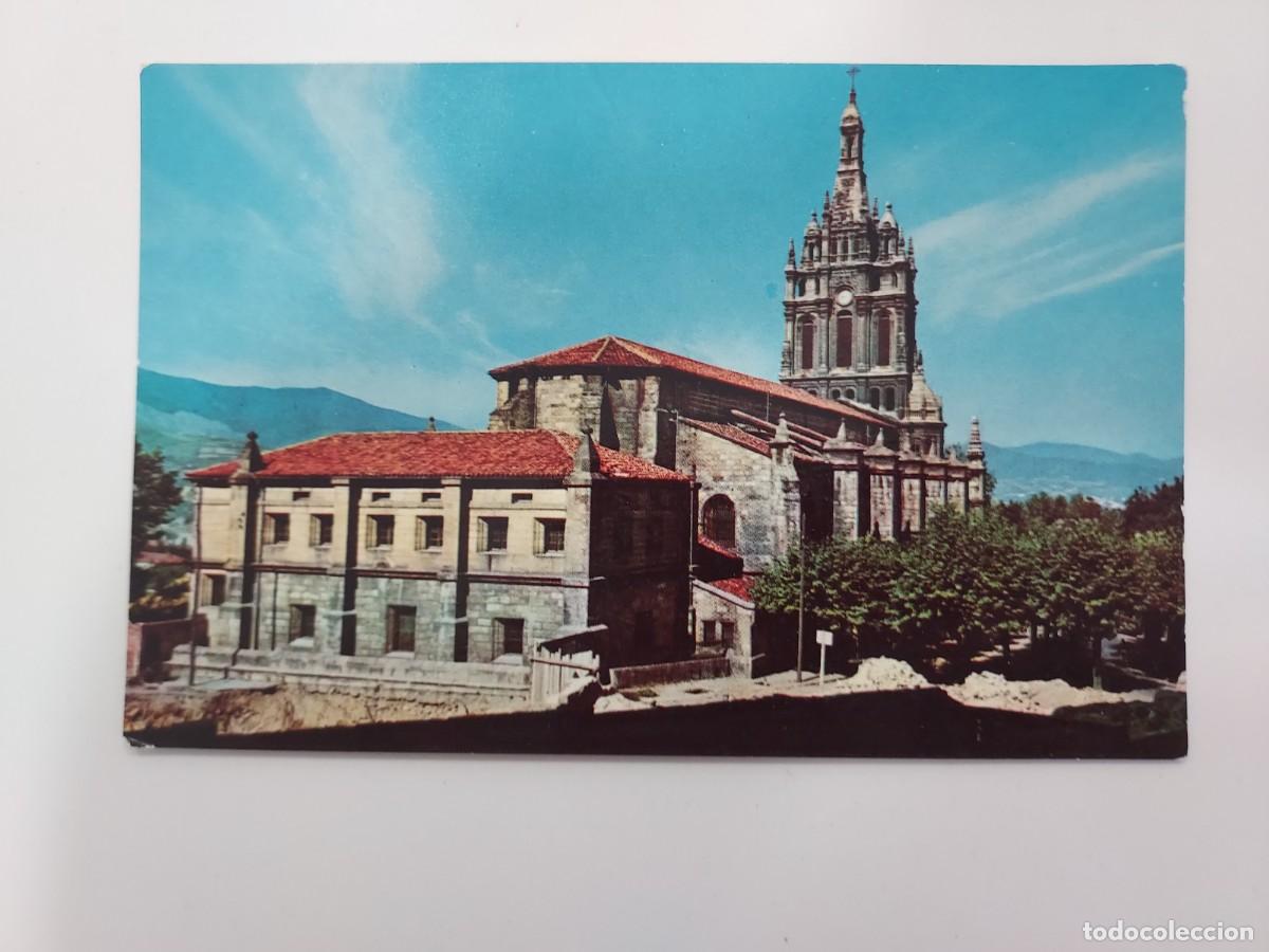 Postales: POSTAL BILBAO BASILICA NUESTRA SE&Ntilde;ORA DE BEGO&Ntilde;A. 1968. SIN CIRCULAR. CAMPA&Ntilde;A