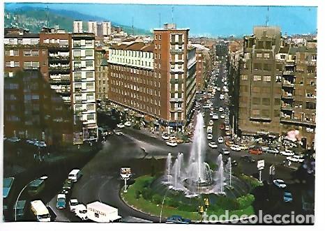 Postales: FUENTE MONUMENTAL DE LA PLAZA ZABALBURU.- BILBAO