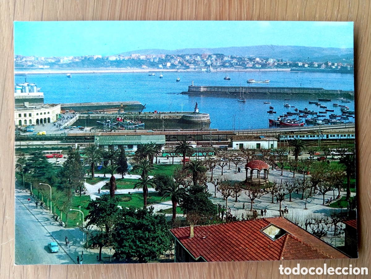 Postales: POSTAL SANTURCE VIZCAYA BILBAO VISTA PARCIAL EXCLUSIVAS SAN CAYETANO 14 A&Ntilde;O 1973