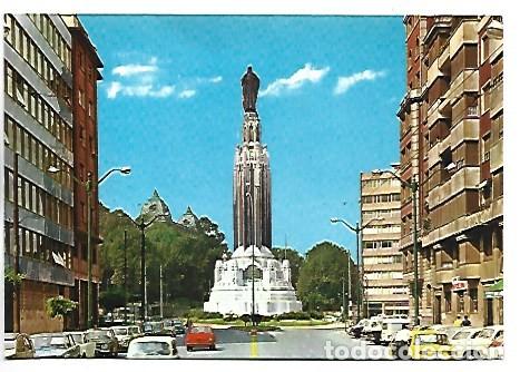 Postales: MONUMENTO AL SAGRADO CORAZON.- BILBAO