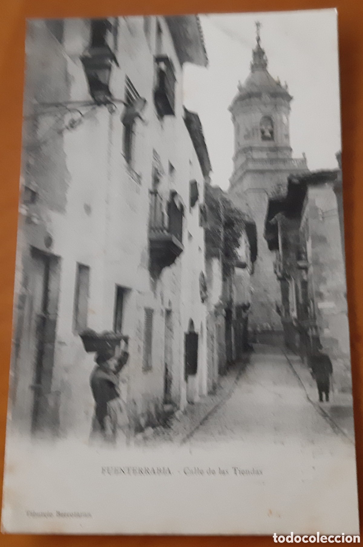 Postales: Postal Fuenterrab&iacute;a Guip&uacute;zcoa. Calle de las Tiendas. Sin escribir. R10217