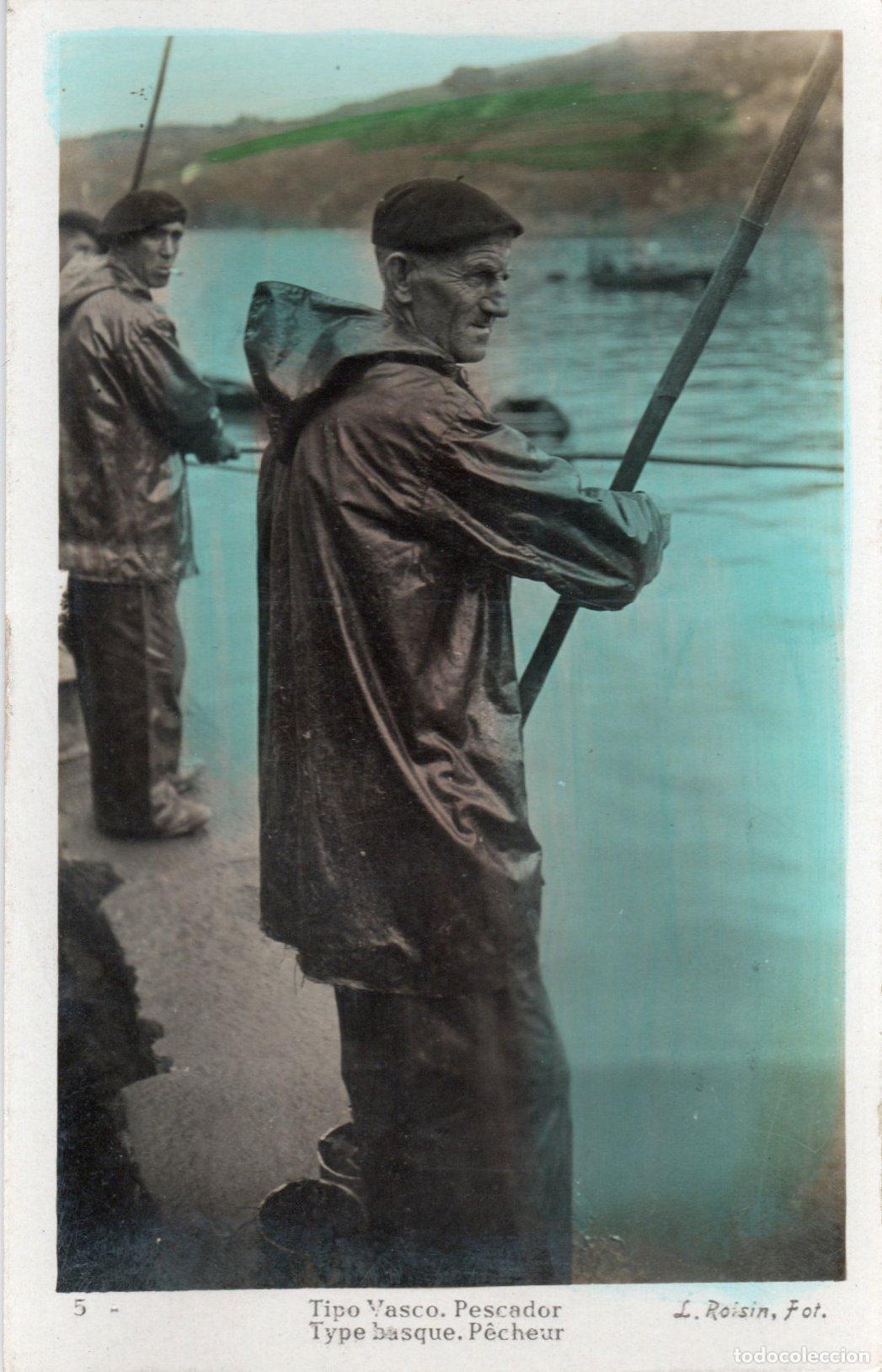 Cartoline: BONITA POSTAL - TIPO VASCO PESCADOR - L. ROISIN