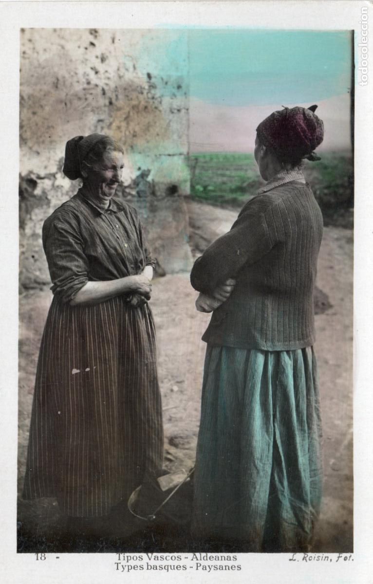 Cartoline: BONITA POSTAL - TIPOS VASCOS - ALDEANAS - L. ROISIN