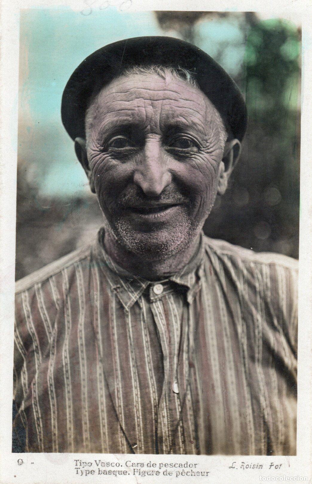 Cartoline: BONITA POSTAL - TIPO VASCO - CARA DE PESCADOR - L. ROISIN