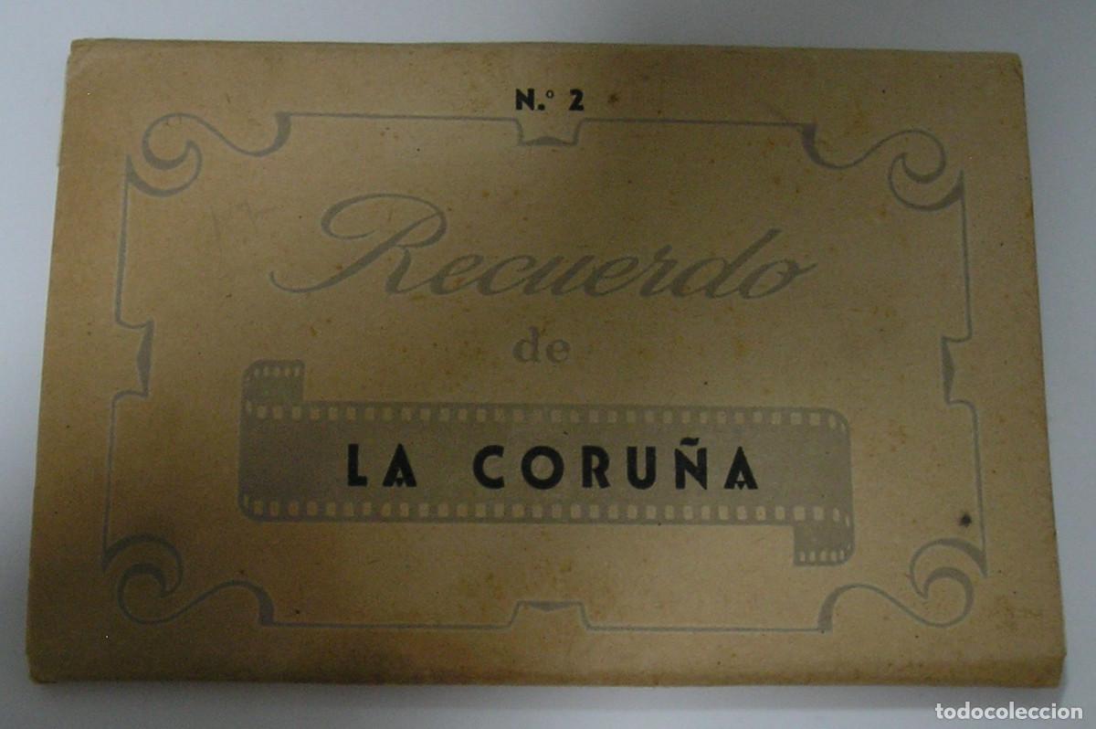 Postales: LIBRILLO DE POSTALE RECUERDO DE LA CORU&Ntilde;A N&ordm; 2 - 10 POSTALES EDICIONES AISA DE SAN SEBASTIAN (26-12)