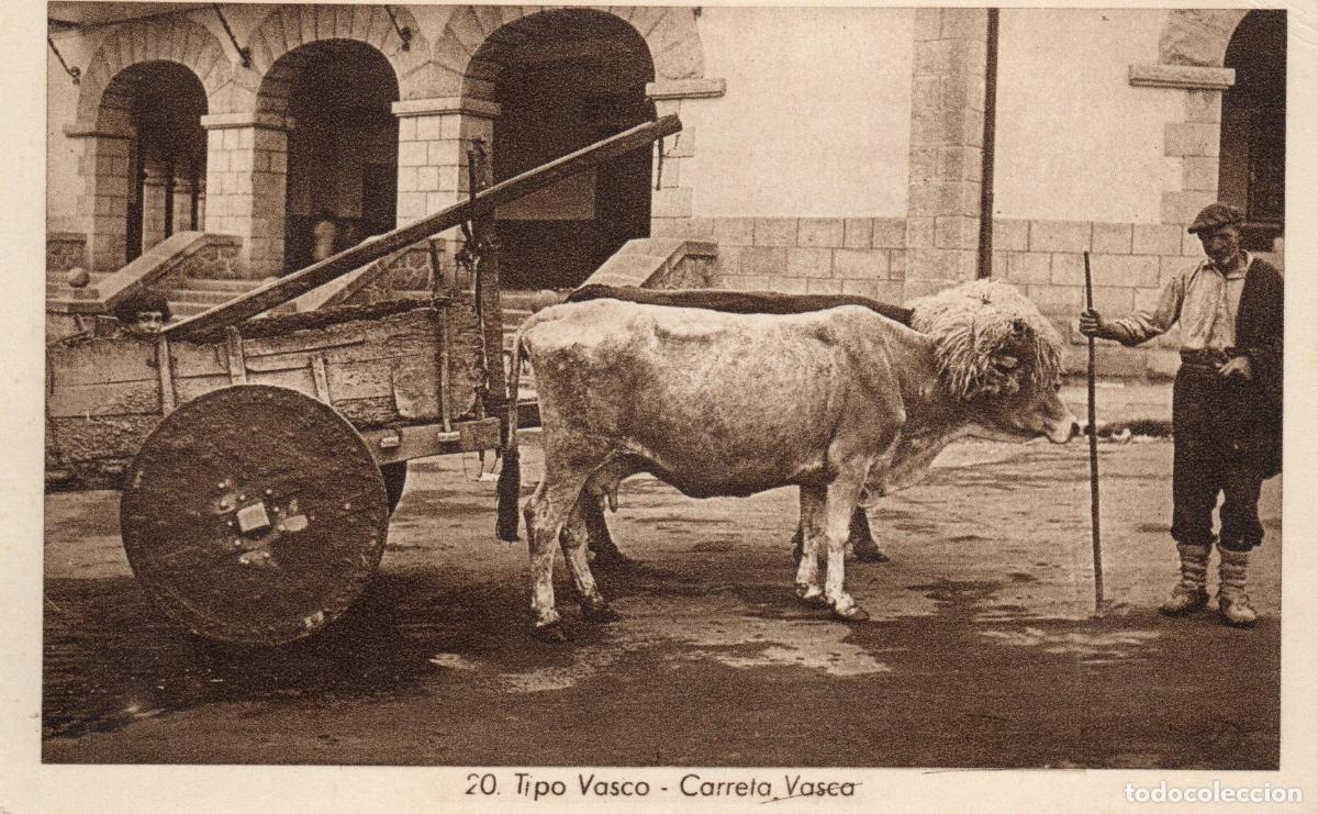 Postais: BONITA POSTAL - VIZCAYA - TIPO VASCO - CARRETA VASCA - L. ROISIN