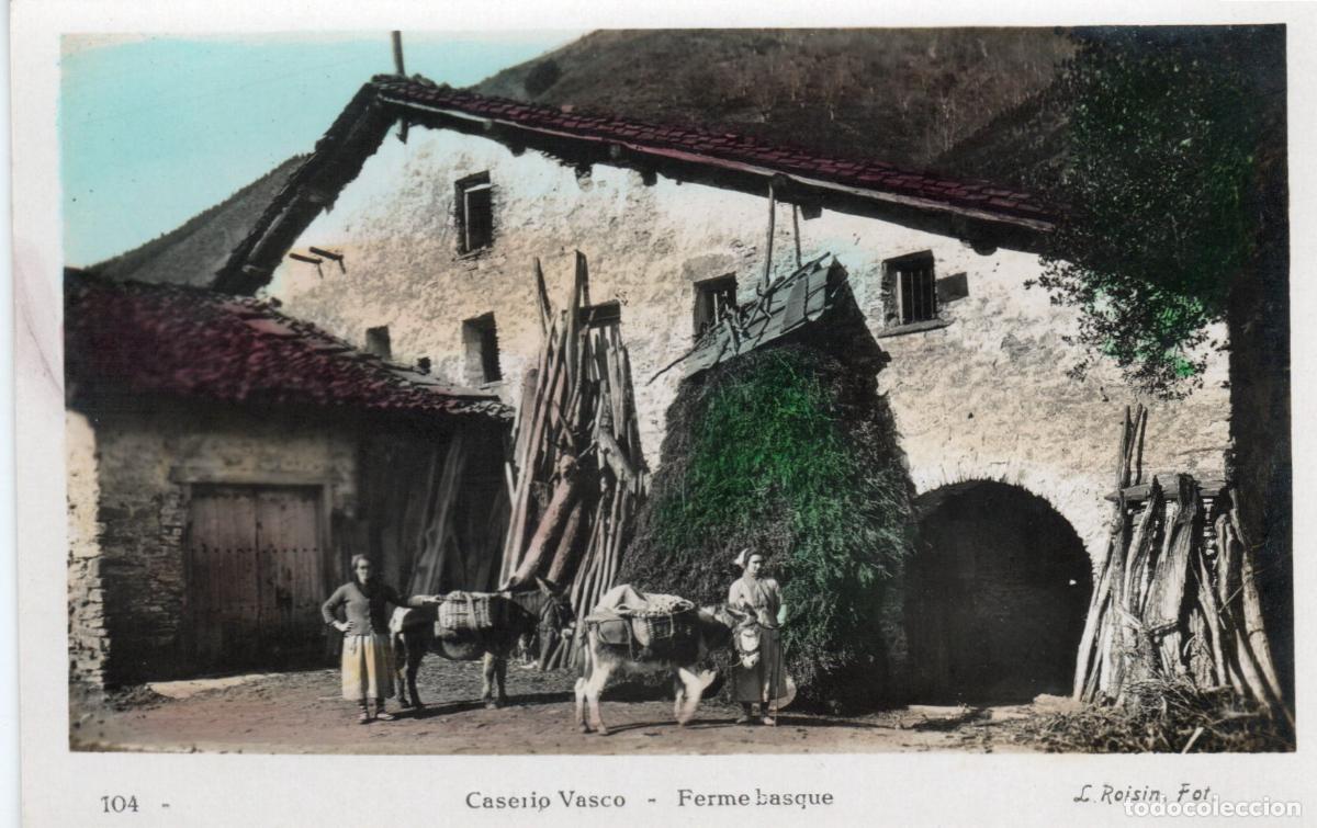 Postais: BONITA POSTAL - VIZCAYA - CASERIO VASCO - FERME BASQUE - L. ROISIN