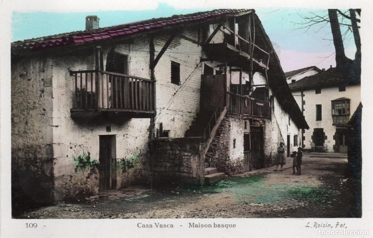 Postais: BONITA POSTAL - VIZCAYA - CASA VASCA - MAISON BASQUE - L. ROISIN