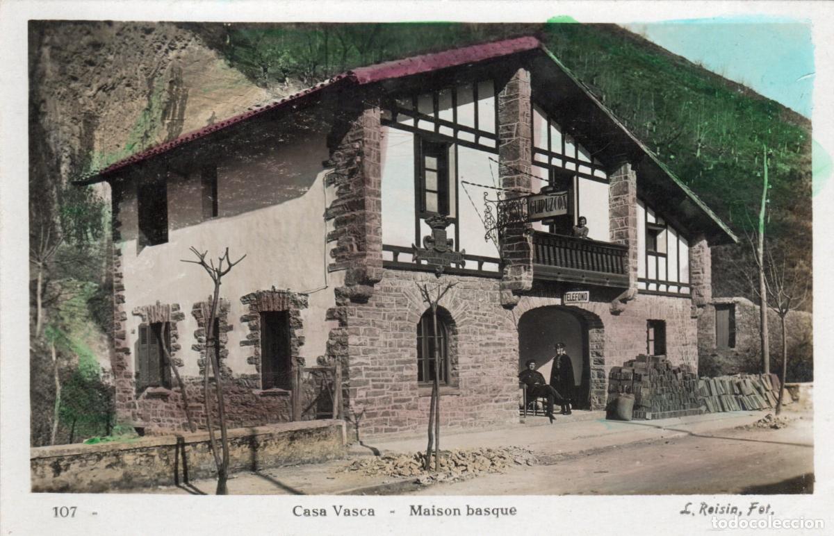 Postales: BONITA POSTAL - VIZCAYA - CASA VASCA - L. ROISIN
