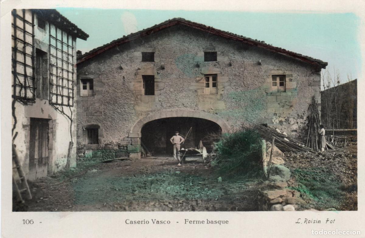 Postales: BONITA POSTAL - VIZCAYA - CASERIO VASCO - L. ROISIN