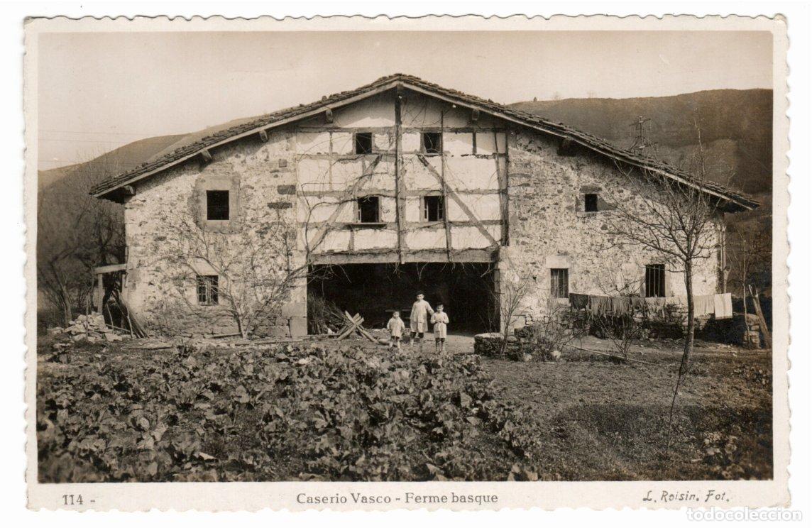 Postales: BONITA POSTAL - VIZCAYA - CASERIO VASCO - L. ROISIN