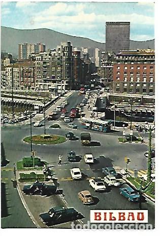 Postales: PUENTE GENERAL MOLA Y MUELLE DE RIPA.- BILBAO
