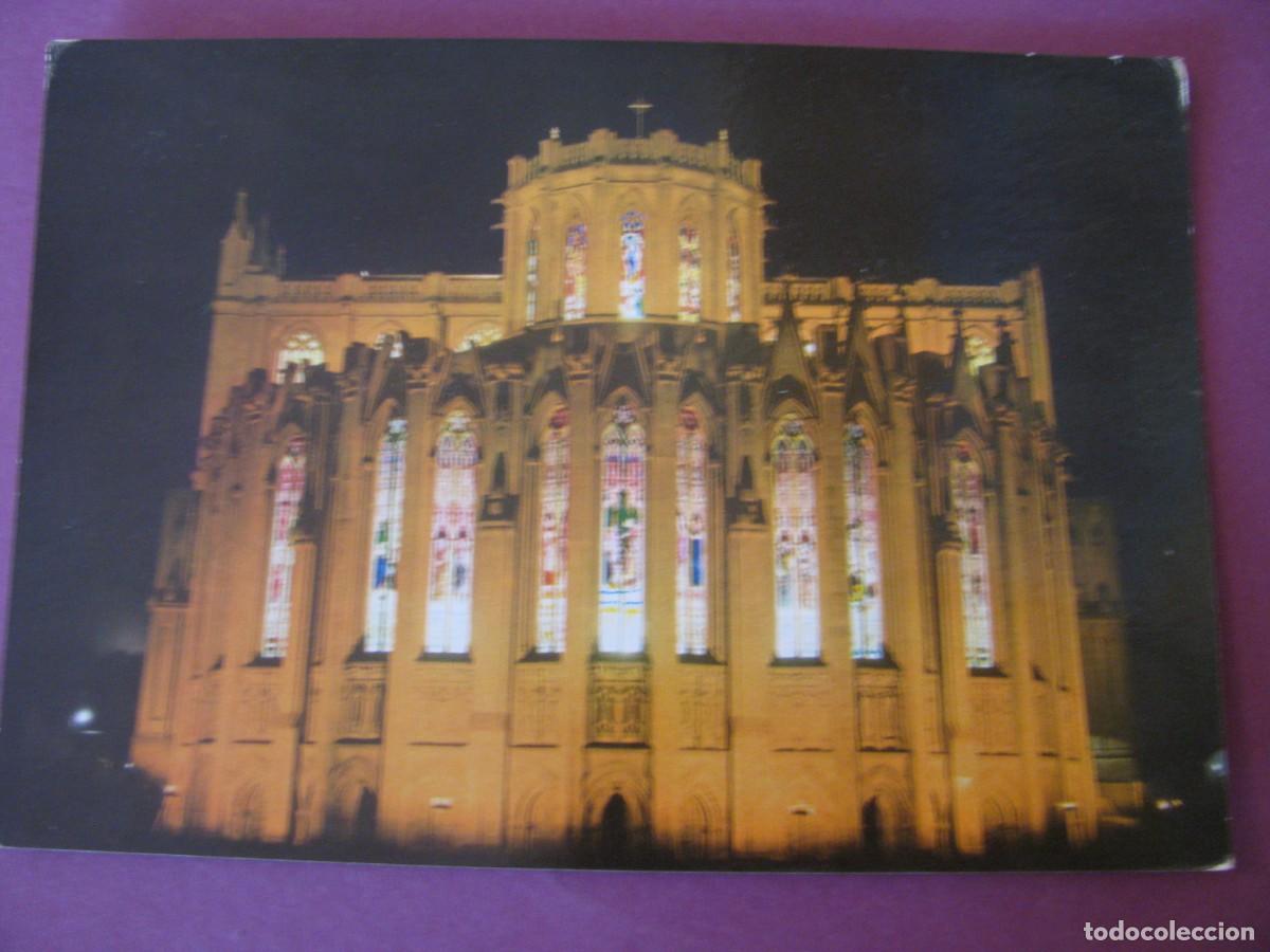 Postales: POSTAL DE VITORIA. NUEVA CATEDRAL. NOCTURNA. GARRIDO.