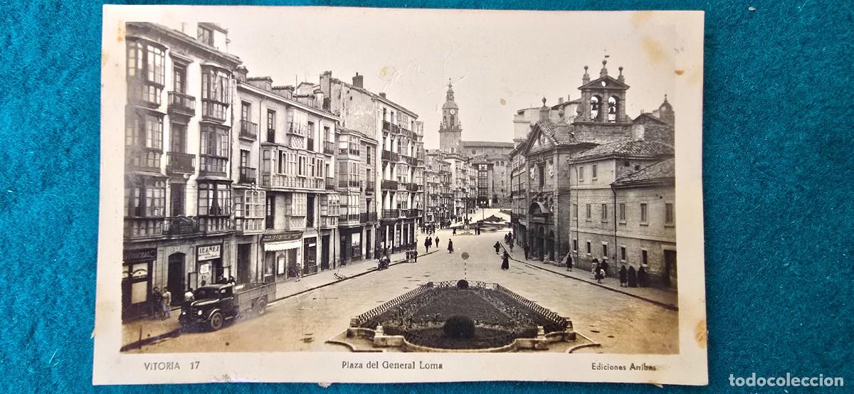 Postales: POSTAL VITORIA - PLAZA DEL GENERAL LOMA (ED. ARRIBA)