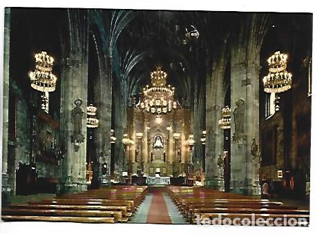 Postales: BASILICA DE NTRA. SRA. DE BEGO&Ntilde;A (INTERIOR).- BILBAO / VIZCAYA