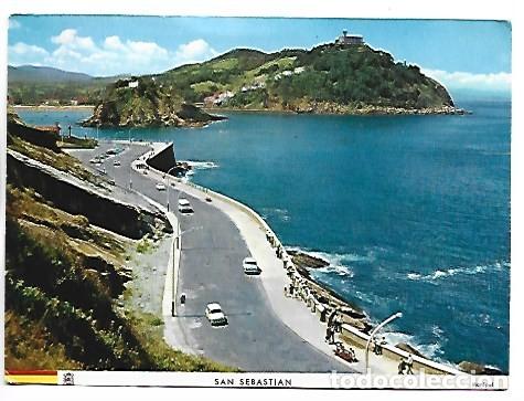 Postales: PASEO DE JOSE ANTONIO - JOSE ANTONIO PROMENADE.- SAN SEBASTIAN