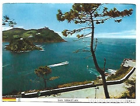 Postales: VISTA DESDE EL MONTE URGULL - VIEW FROM URGULL MOUNTAIN.- SAN SEBASTIAN