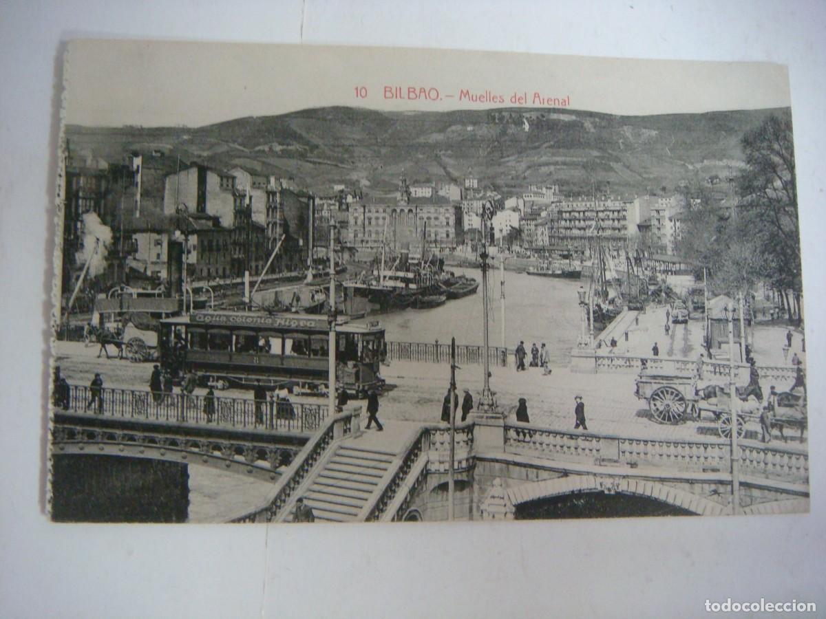 Postales: POSTAL DE BILBAO -MUELLE DE ARENAL-CAJ-POS-N&ordm;-5 SOB-38