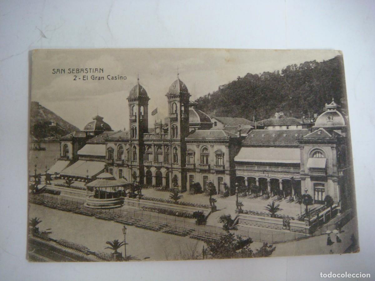 Postales: POSTAL ANTIGUA DE SAN SEBASTIAN EL GRAN CASINO CAJ-POS-N&ordm;-5 SOB-38